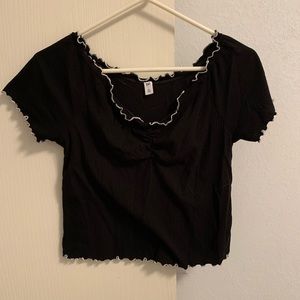 Brass Plum Crop Top M
